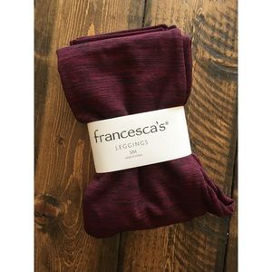 NWT Francesca’s Leggings